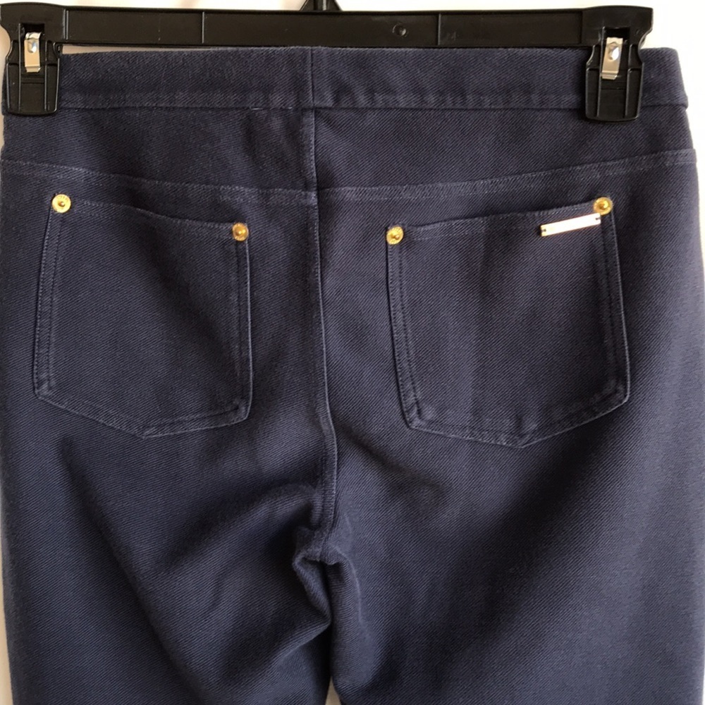 MICHAEL Michael Kors navy stretch skinny pants, S - Picture 7 of 12